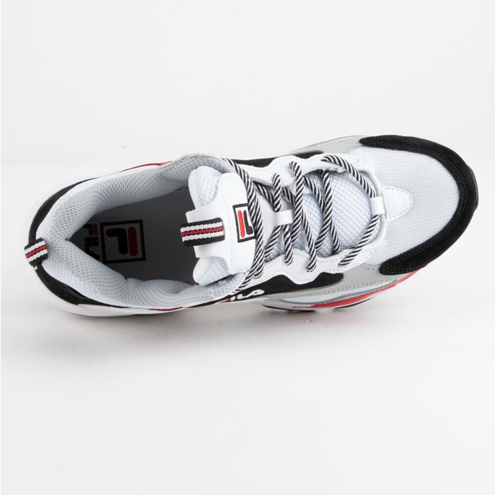 Fila White and Black Sneakers